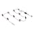 Hoopik LED Outdoor luminous garland plastic material red / 12 Metre - Bluetooth - Fermob