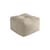 Pouf Buddy tissu beige / 50 x 50 cm - KARUP