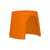 Amélie Stackable stool plastic material orange - Slide