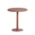 Tavolo rotondo Week-end Bistrot metallo marrone / Ø 70 cm - Alluminio - Petite Friture