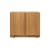 Kommode Tilu holz natur / B 103 x H 90 x T 58 cm - Ferm Living