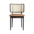 Stuhl Cannage faser holz schwarz - RED Edition