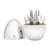 Set de couverts Mood Party métal / 24 couverts (6 personnes) pour apéritif - Christofle