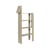 Kinder-Bücherregal Giraffe holz beige / B 69 x T 24 x H 140 cm - Ferm Living