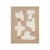Kinderdecke Bird Quilted textil beige gesteppt / Wandbehang - 80 x 110 cm / Bio-Baumwolle - Ferm Living