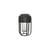 Light N°1 Outdoor solar lamp metal black / LED - Induction charger included - Houe