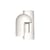 Outdoor-Wandleuchte Soul Story 1 LED - Outdoor stein weiß / Beton - DCW éditions