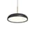 Zero Medium LED Pendant metal black / Ø 45 cm - Lumen Center Italia