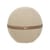 Pouf Bouclette XL beige / Ergonomique - Ø 65 cm / Laine bouclette - BLOON PARIS