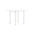 Table ronde Annex blanc / Ø 120 cm - Hay