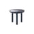 K-TOP Coffee table glass blue / Ø 60 x H 50 cm - Mirror Tray - Kartell
