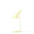 Lampada da tavolo AJ Mini metallo giallo / H 43 cm - orientabile / Arne Jacobsen, 1957 - Louis Poulsen
