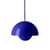 Pendelleuchte FlowerPot VP1 metall blau / Ø 23 cm - By Verner Panton, 1968 - &tradition