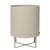 Vaso per fiori Bau Large metallo beige / Ø 28 cm - Metallo - Ferm Living