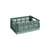 Korb Colour Crate plastikmaterial grün Medium / 26,5 x 34,5 cm - Recycelt - Hay