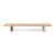Kona Low console natural wood / L 140 x H 20 cm - Ferm Living