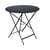 Klapptisch Bistro metall schwarz Ø 77cm - Klapptisch - Mit Loch für Sonnenschirm - Fermob