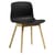 Chaise  About a chair AAC12 plastique noir / Recyclé - Hay