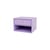 Comodino da parete Dash legno viola / Consol - L 35,4 x P 30 x H 24 cm - MONTANA