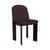 Gepolsterter Stuhl Chisel 65 textil violett / Gewebe-Polsterung - Hay