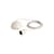 Sistema di sospensione elettrica Common tessuto bianco / Set cavo in tessuto da 4 m con portalampada E27 e rosone - Hay