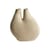 Vaso W&S - Chamber ceramica beige bianco / Porcellana - Hay