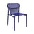 Chaise empilable Week-end métal bleu / Aluminium - Petite Friture
