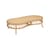 Couchtisch Luna faser beige / 130 x 58 x H 34 cm - POPUS EDITIONS