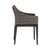 Fauteuil rembourré Madame tissu noir beige - Kartell
