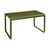 rechteckiger Tisch Bellevie metall grün / 140 x 80 cm - 4 Personen - Fermob