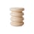 Tavolino d'appoggio Allure ceramica beige - HK LIVING
