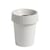Shade Wastepaper basket plastic material white / Ø 30 x H 37 cm - Hay