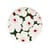 Assiette Unikko céramique vert / Ø 25 cm - Marimekko