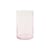 Bicchiere Tube vetro rosa / 40 cl - HK LIVING