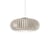 Pendelleuchte Teresa plastikmaterial grau / Ø 50 cm - Recycled - Kartell