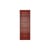 Rangement mural Haze métal rouge / L 35 x H 100 cm - Verre cannelé - Ferm Living