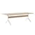 Schreibtisch Pavilion AV24 holz natur / Holz - 250 x 110 cm - &tradition