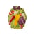 Legume Pepper Serving dish ceramic multicoloured / 27.5 x 21.5 cm - & klevering