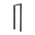 Stellspiegel Oodh metall gold / B 81 x H 190 cm - Opinion Ciatti