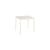 Table carrée Balcony métal beige / 75 x 76 cm - Bouroullec, 2022 - Hay