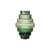 Steps Medium Vase glass green / Ø 20 x H 30 cm - Hand-blown glass - Pols Potten
