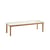 Couchtisch Kofi glas holz natur / 140 x 50 cm - Glas & Holz - Hay
