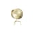 Desk Clock - Tripod Clock Desk clock metal gold / By George Nelson, 1947-1953 - Vitra