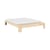 Layers Double bed natural wood / For mattress 180 x 200 cm - With Bench-Box - KARUP
