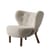 Fauteuil rembourré Little Petra VB1 / Réédition 1938 - Tissu bouclé - &tradition