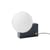 Lampe de table Journey SHY1 métal bleu / Applique - H 24 cm - &tradition