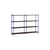 Regal Shelving System – s.115.2.B holz braun / B 162 x H 115 x Prof. 35 cm - MOEBE