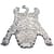 Tappeto Tiger Small tessuto bianco Small / 180 x 80 cm - Moustache
