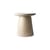 Tavolino d'appoggio Earthenware Medium ceramica beige / Ø 40 x H 43 cm - HK LIVING