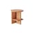 Tee Cork End table cork beige / Ø 40 x H 42.5 cm - NINE